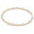 Hope Unwritten Gold and Pearl 4mm Beaded Bracelet - Extends