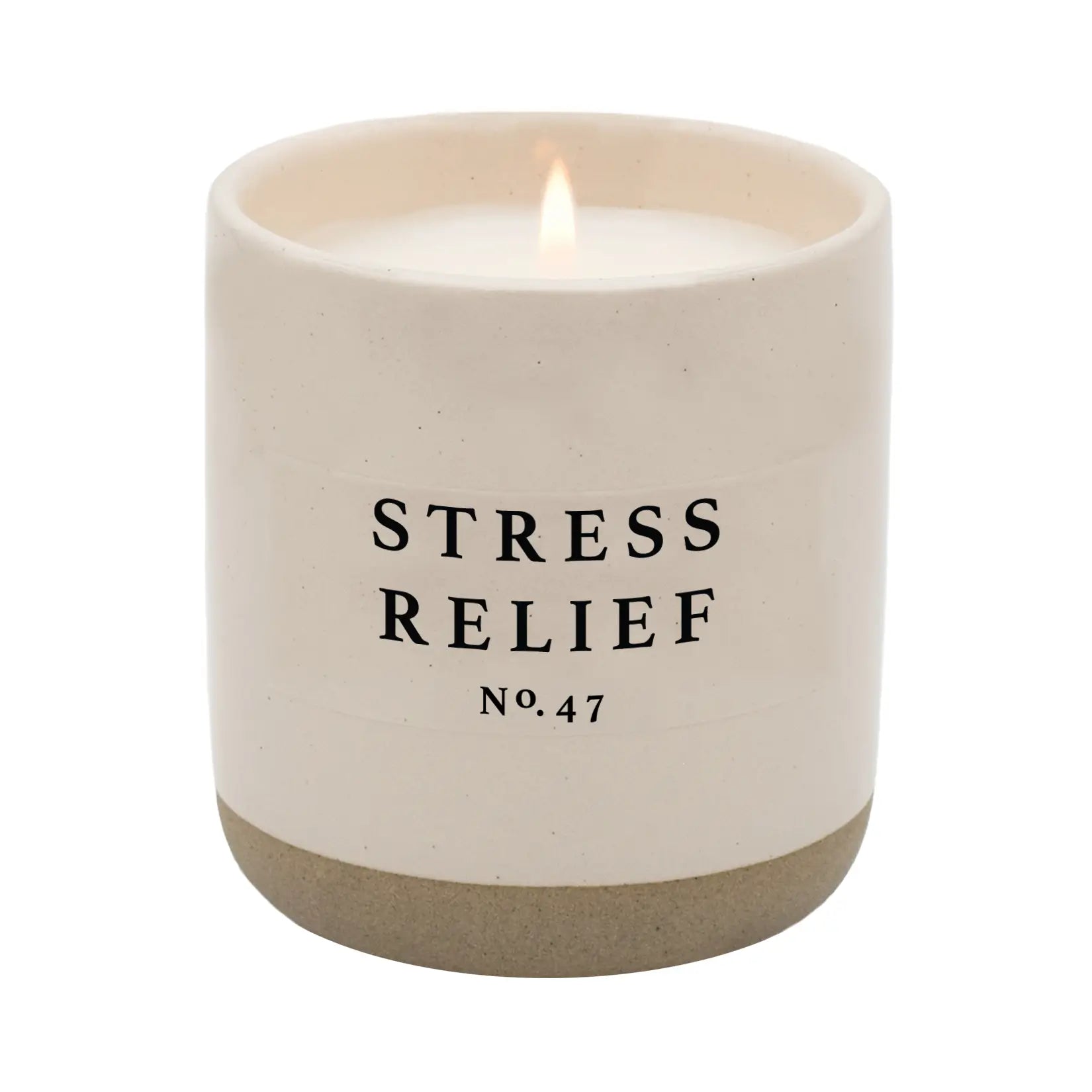 Stress Relief Candle - Stoneware