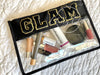Chenille Letter Clear Pouch - GLAM