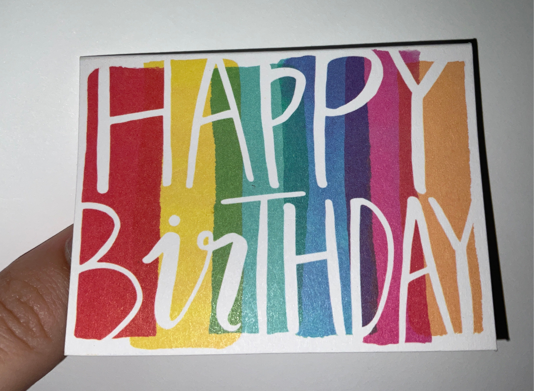 Gift Enclosures - Happy Birthday