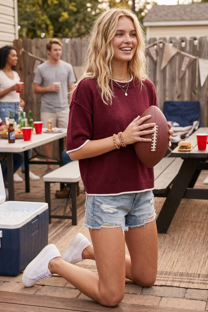 Gameday Sweater Top