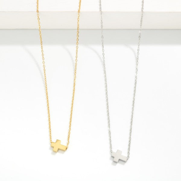 Dainty Cross Necklace