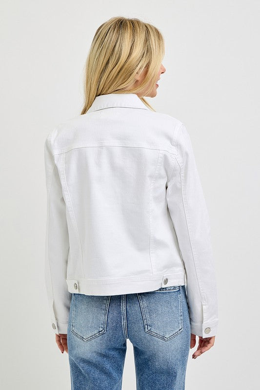 White Denim Jacket