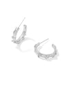 Beatrix Silver Small Hoop Earrings