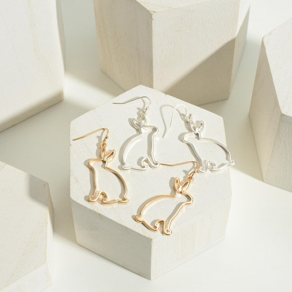 Rabbit Drop Earrings