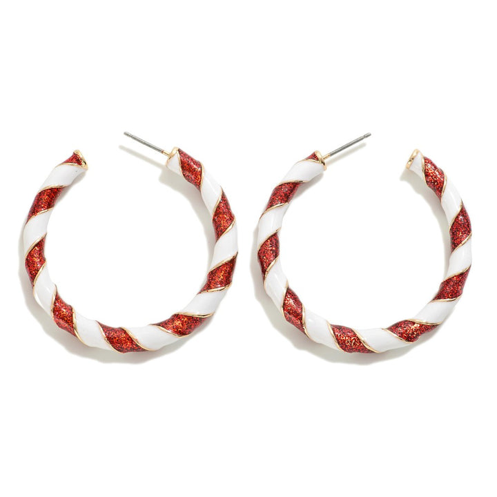 Christmas Hoop Earrings