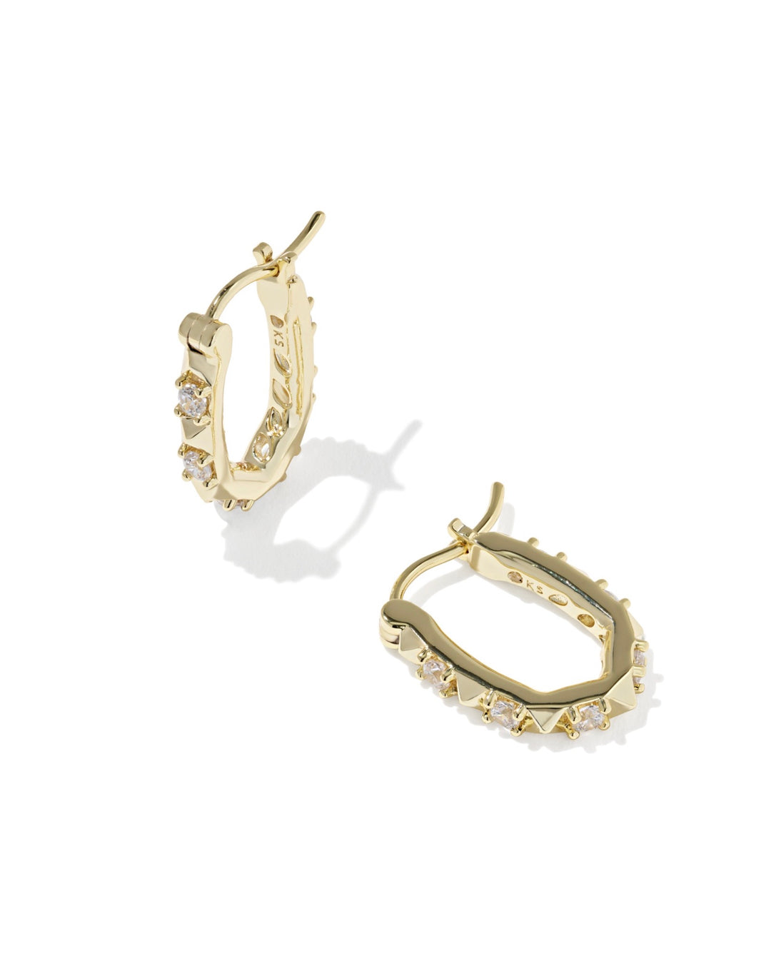 Fate Gold Huggie Earrings