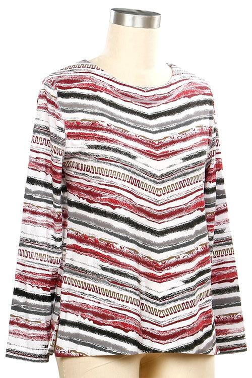 Everyday Long Sleeve Stripe Top