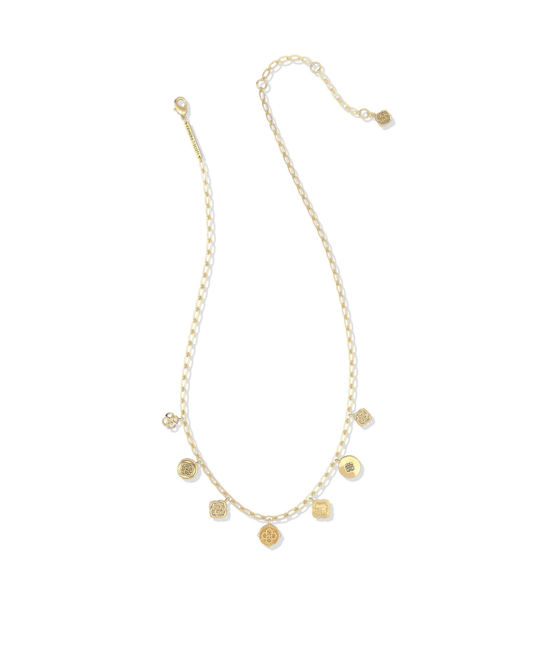 Dira Gold Charm Necklace