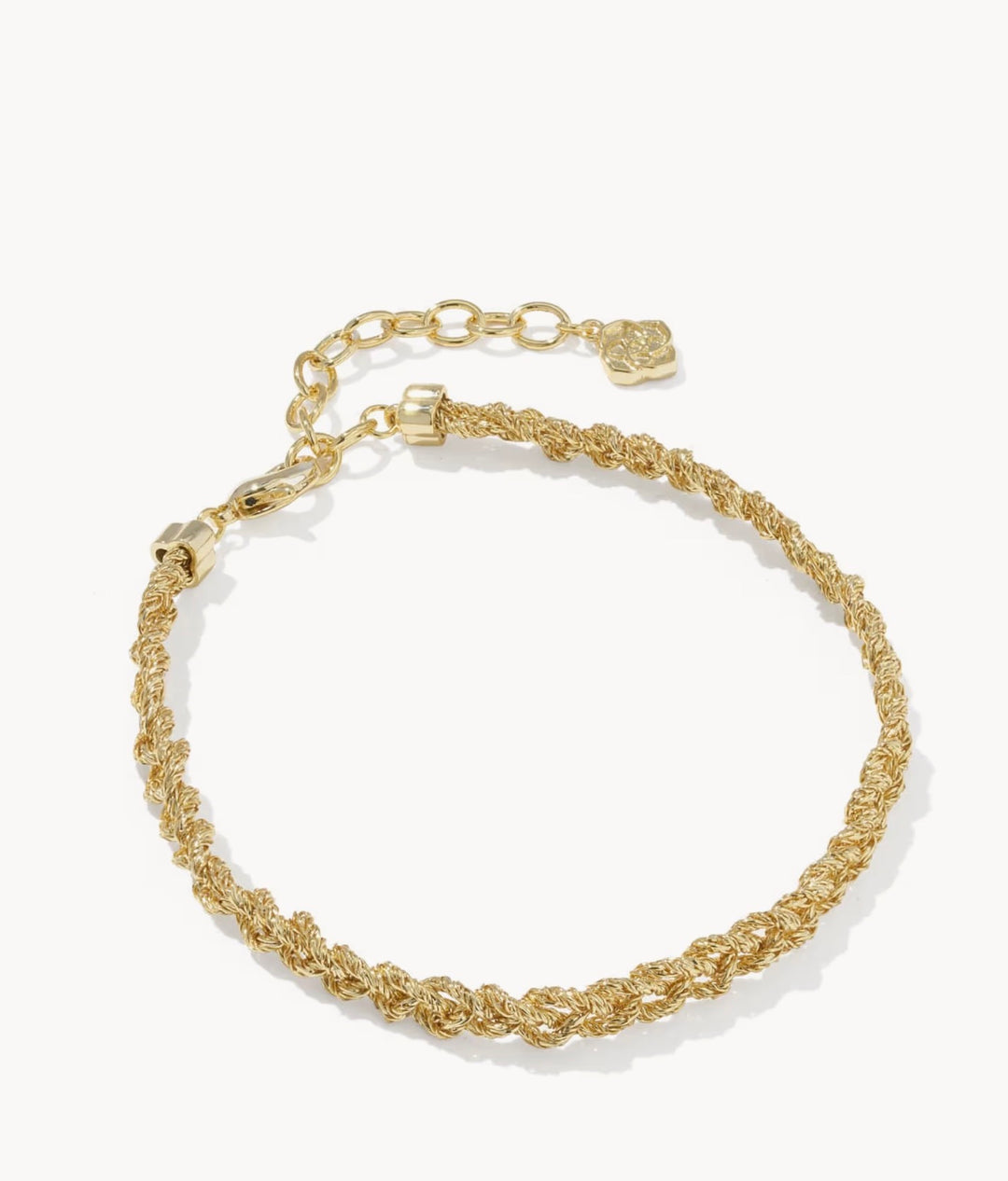 Gabriella Gold Braided Chain Bracelet
