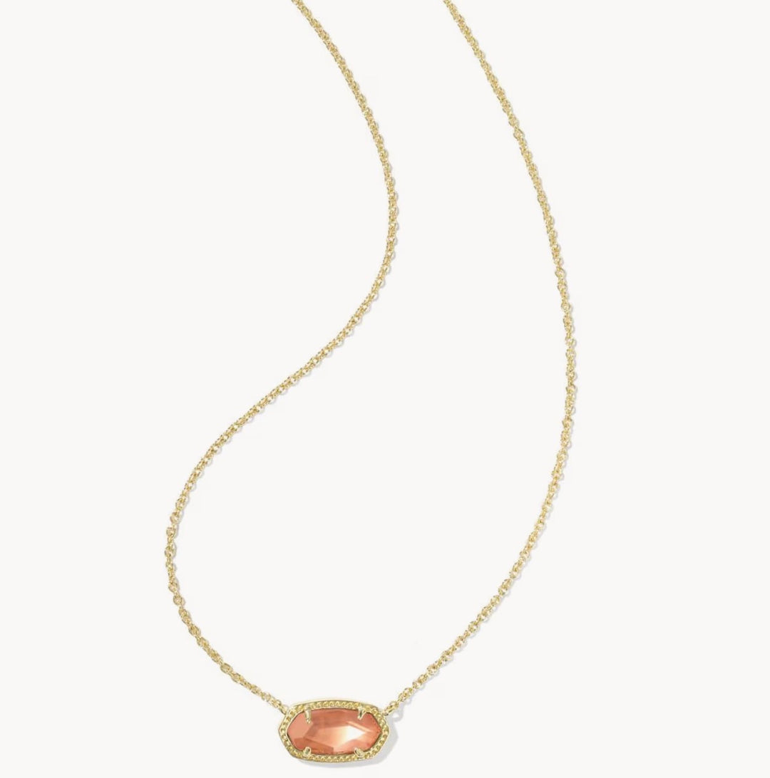 Elisa Gold Pendant Necklace