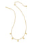 Gabby Gold Strand Necklace