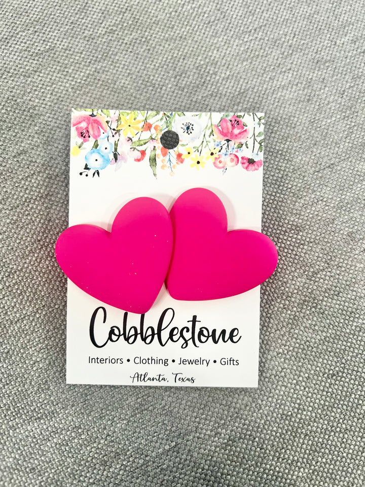 Big Heart Earrings
