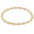 Classic Sincerity Gold 4 mm Beaded Bracelet