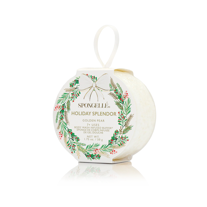 Holiday Wreath Body Buffer - Holiday Splendor