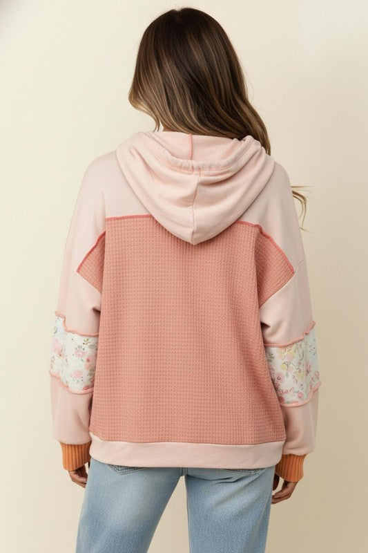 Floral Hoodie Jacket