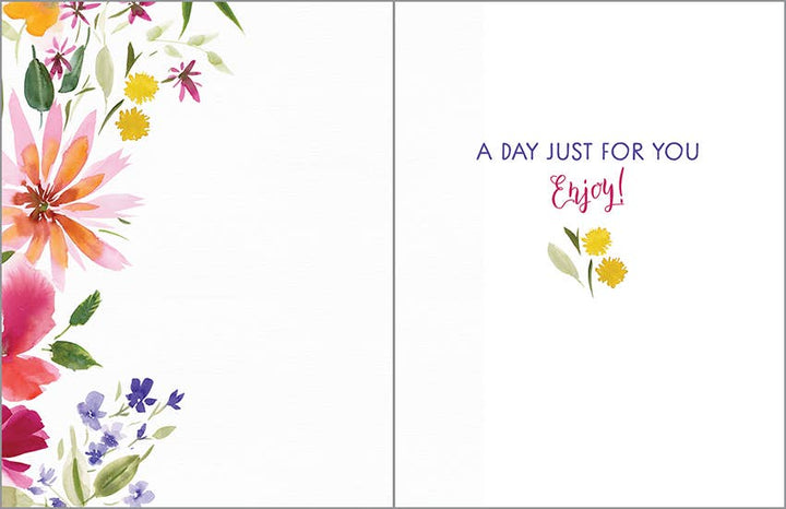 Mother's Day Greeting Card - Flowers Bloom