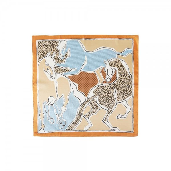 Leopard Horse Print Bandana Scarf