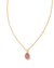 Daphne Gold Magenta Opal Necklace