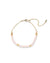 Deliah Gold Rose Quartz Bracelet