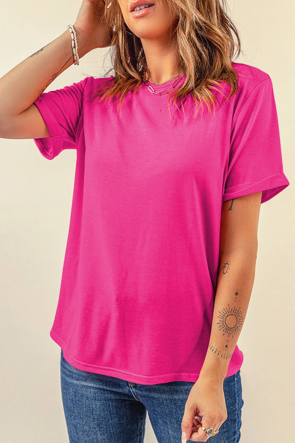 Soft Crew Neck Tee