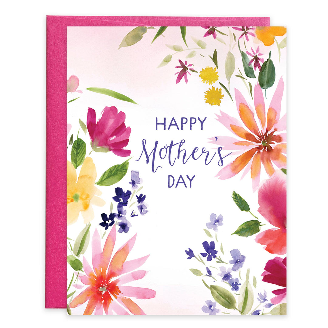Mother's Day Greeting Card - Flowers Bloom