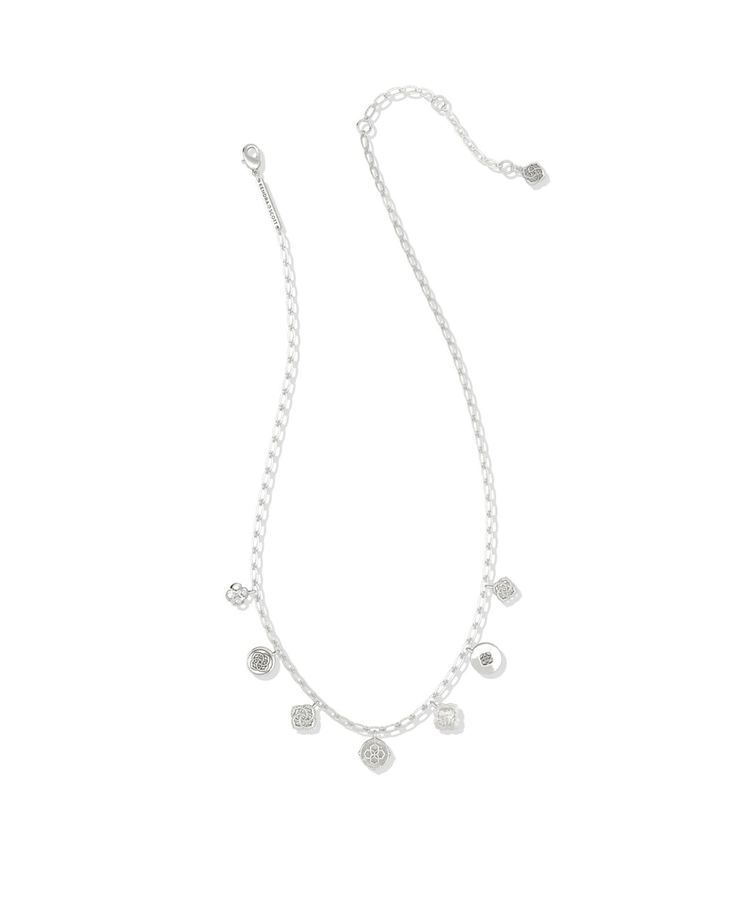 Dira Silver Charm Necklace
