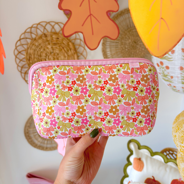 Cosmetic Bag - Fall Bows