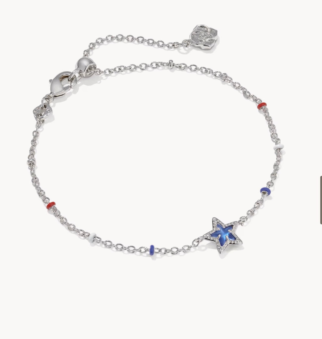 Mini Cassidy Silver Delicate Chain Bracelet