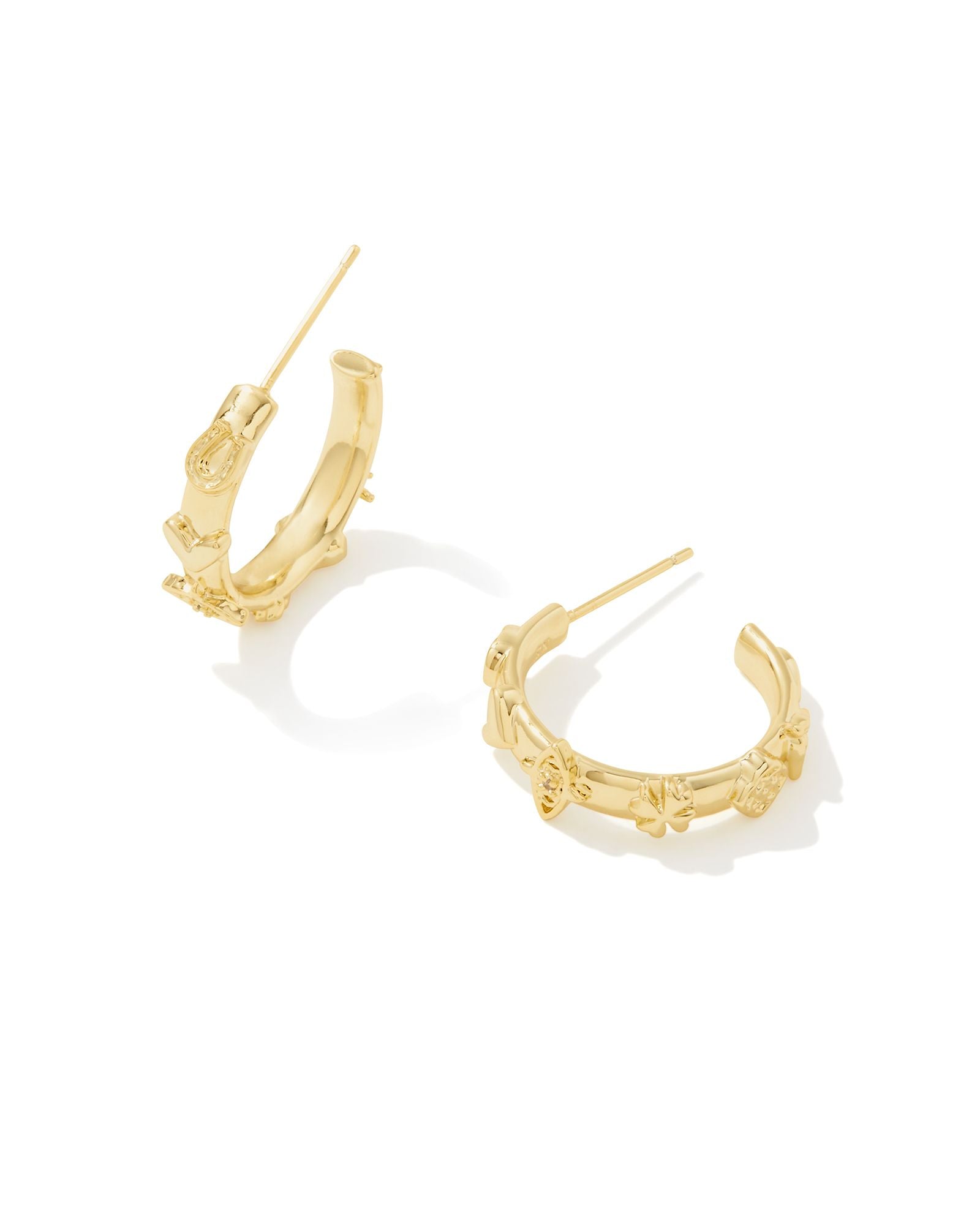 Beatrix Gold Small Hoop Earrings