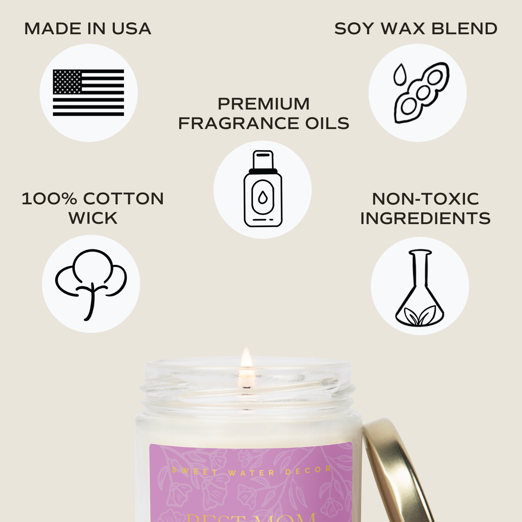 Cobblestone Collections Soy Candle - Thumbnail 4