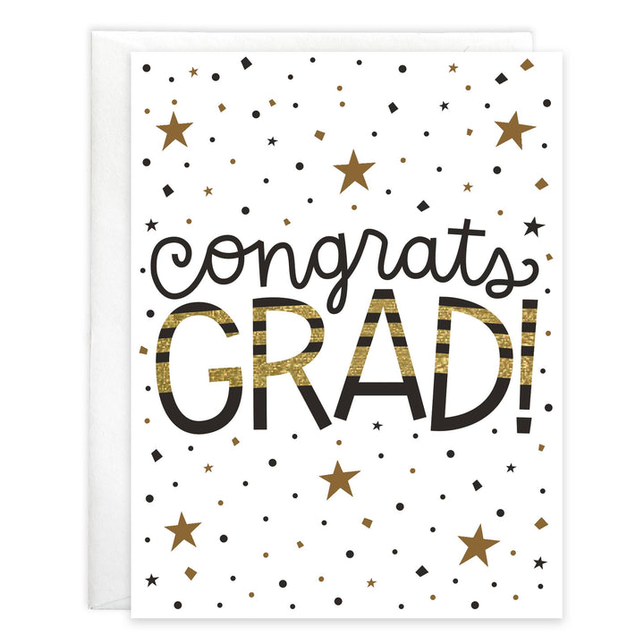 Graduation Greeting Card - Grad Stars