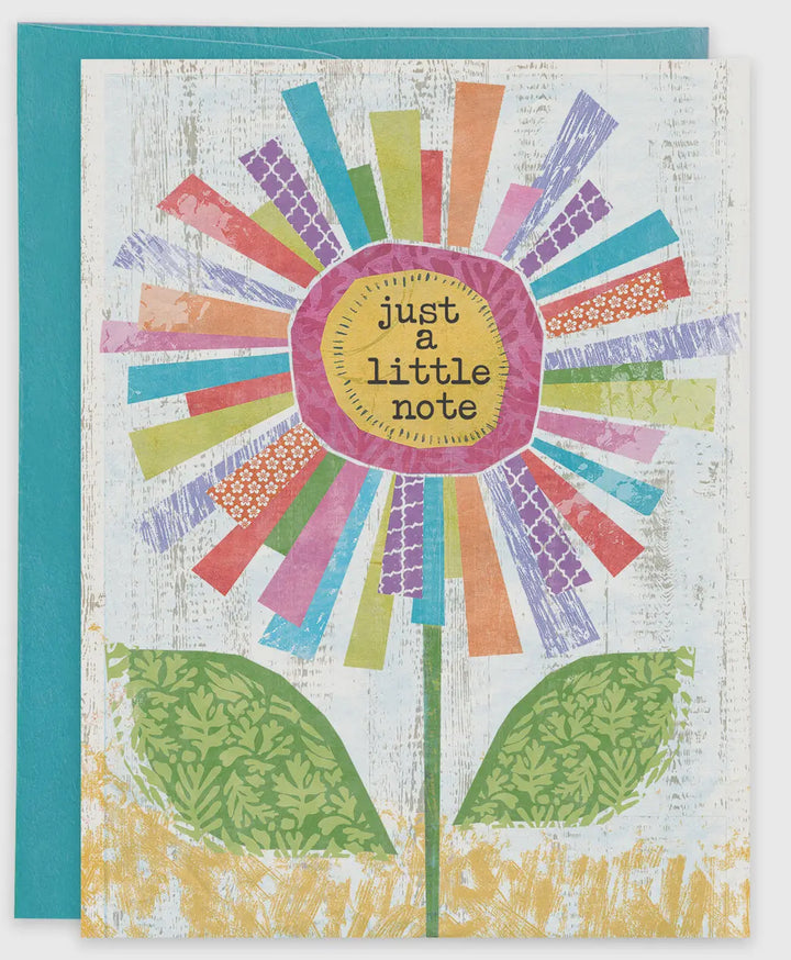 Thinking Of You Greeting Card - Big Colorful Daisy