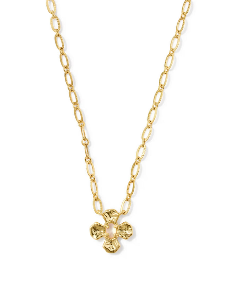 Leanne Gold Short Pendant Necklace