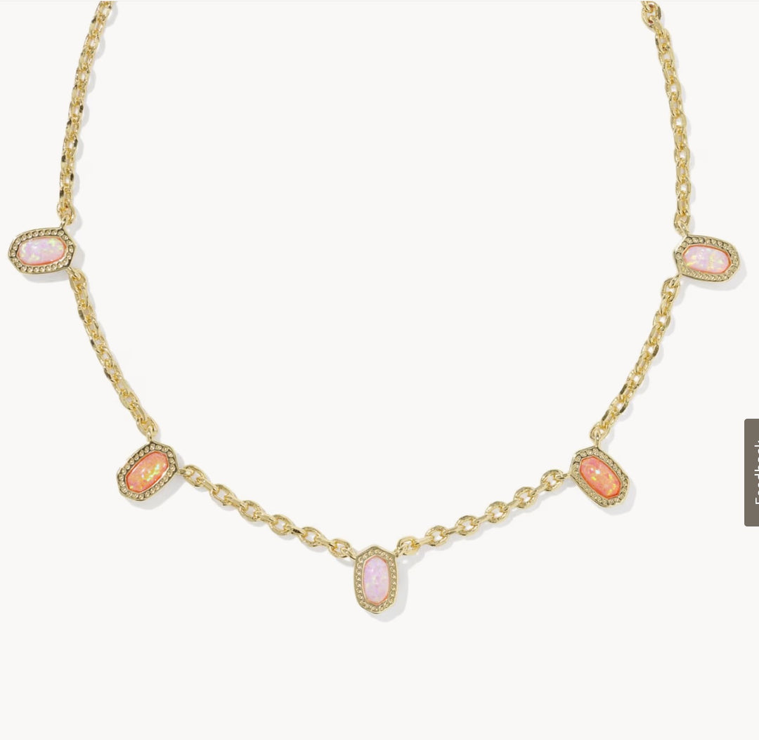 Mini Elisa Gold Strand Necklace