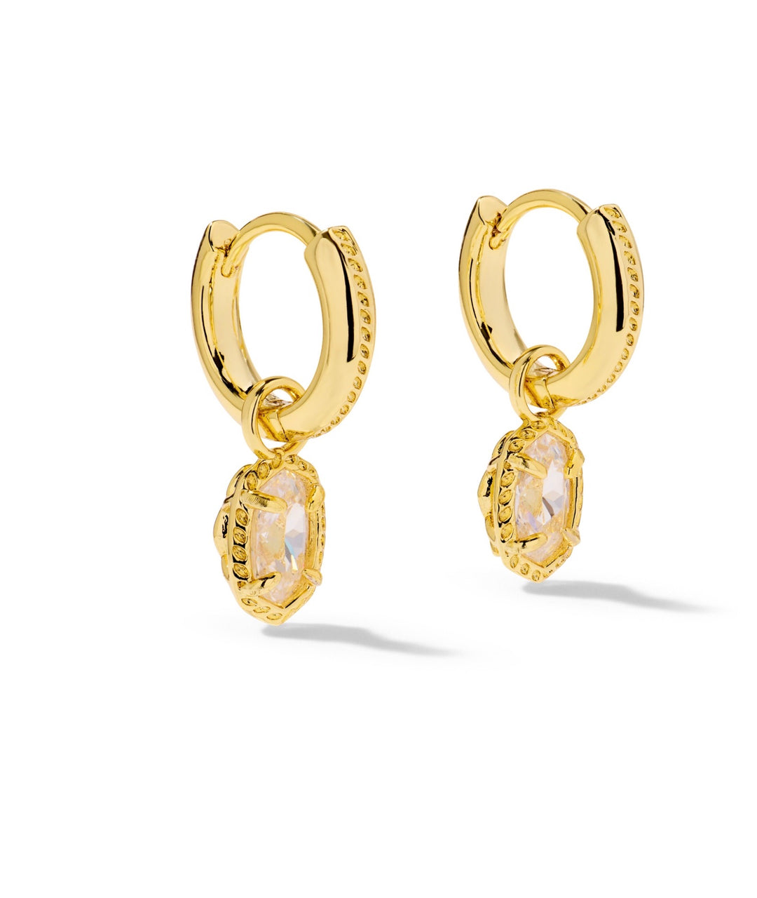 Mini Ellie Luxe Gold Huggie Earrings