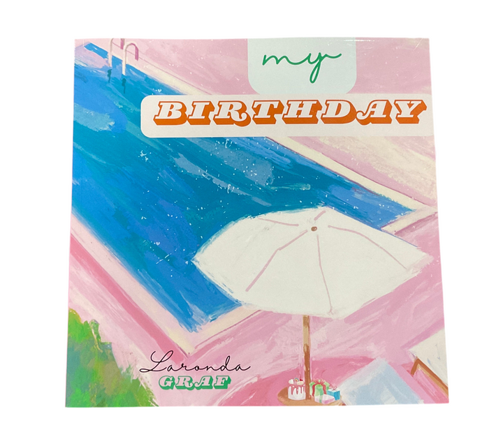 My Birthday book