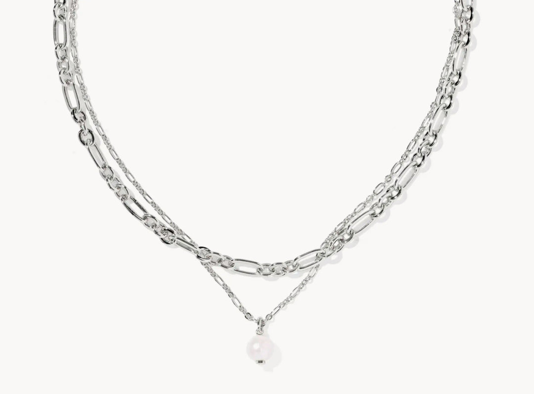 Ashton Silver Multi Strand Necklace
