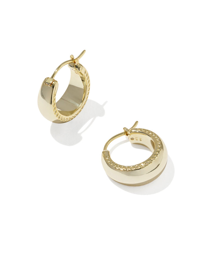 Gabriella Set Huggie Earrings Gold