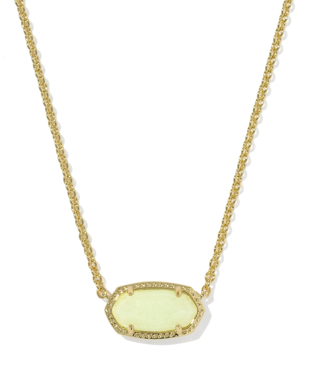 Elisa Gold Boo Short Pendant Necklace Glow In The Dark