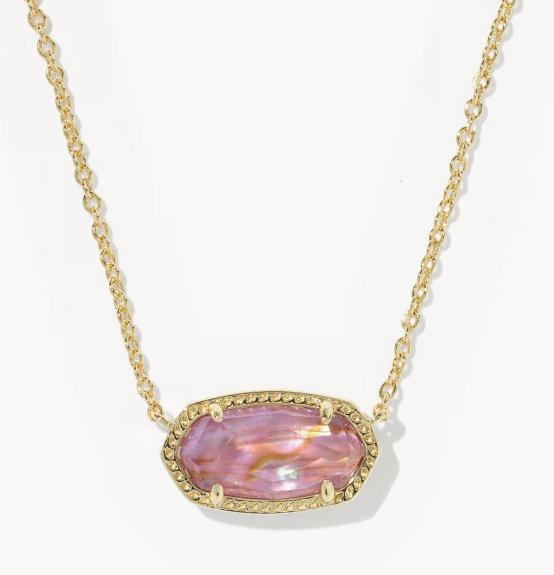 Elisa Gold Pendant Necklace