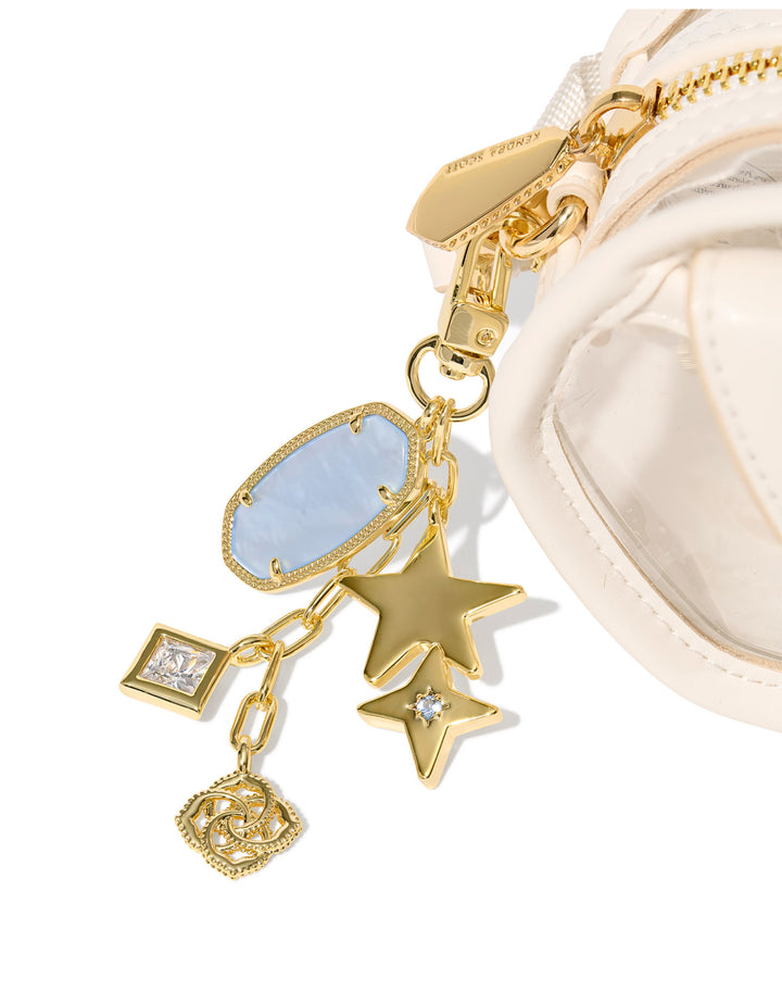 Game Day Bag Charm - Blue