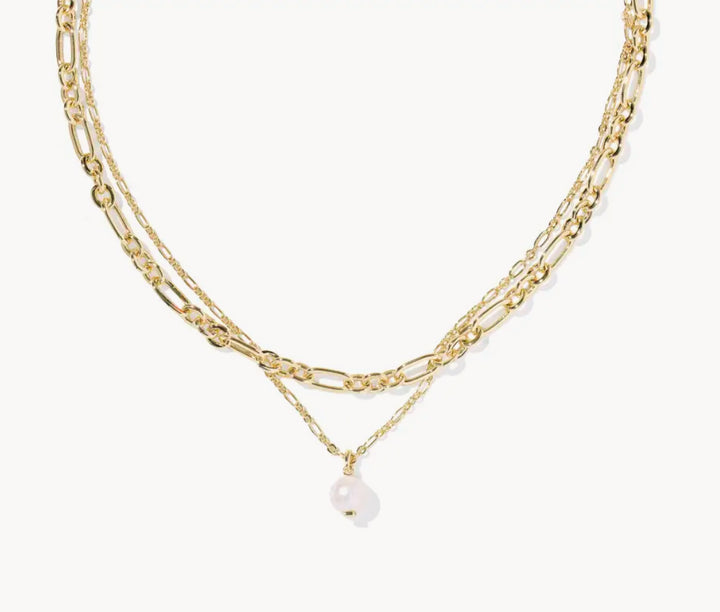 Ashton Gold Multi Strand Necklace