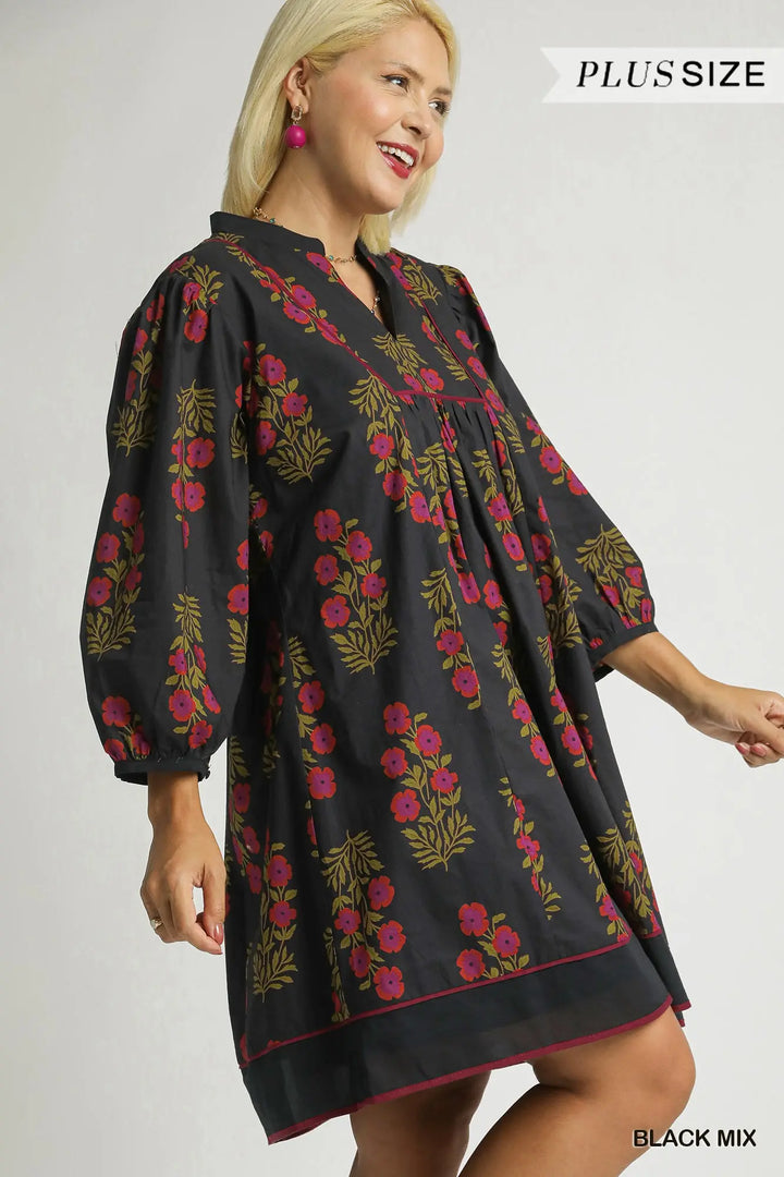 Floral Babydoll Dress