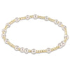 Hope Unwritten Gold and Pearl 4mm Beaded Bracelet