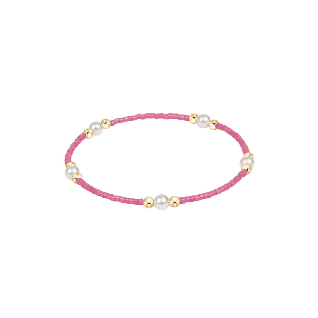 Hope Purpose Pearl Bracelet - Bubblegum