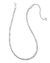 Brielle Silver Chain Necklace