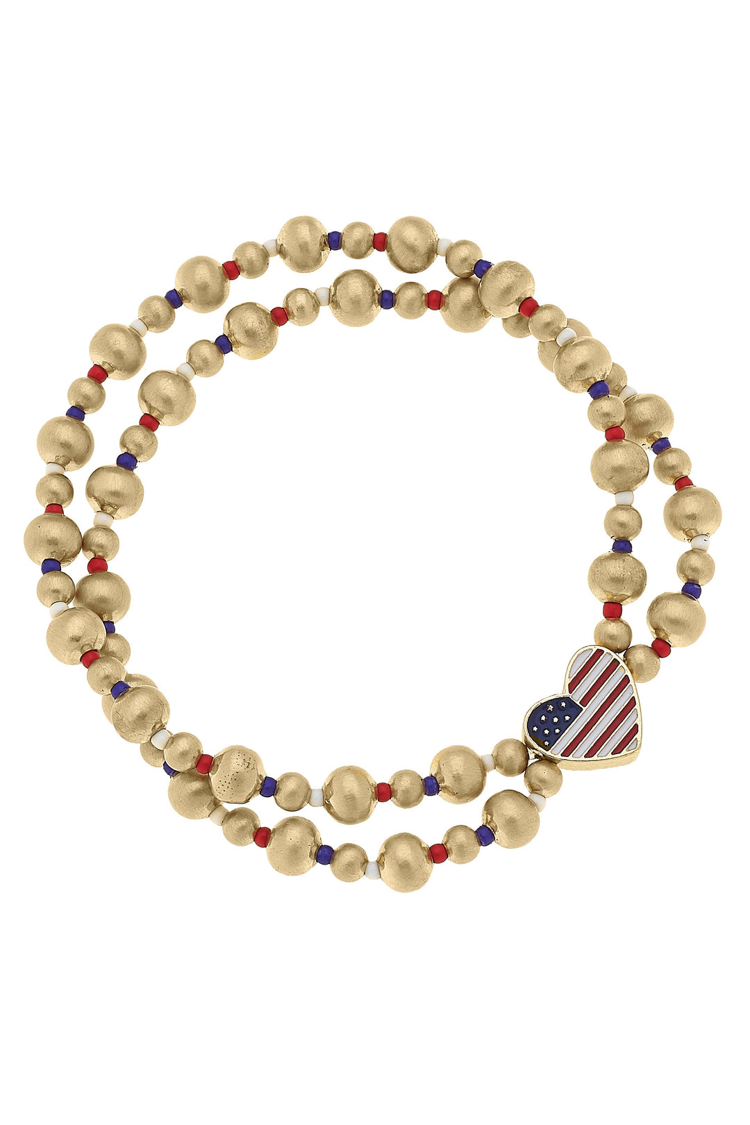 We Heart America Stretch Bracelet