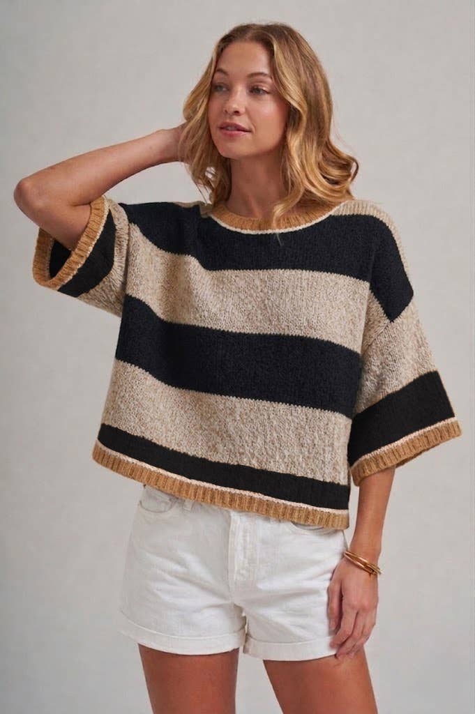 Black and Gold Sweater