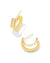 Layne Huggie Earrings Gold
